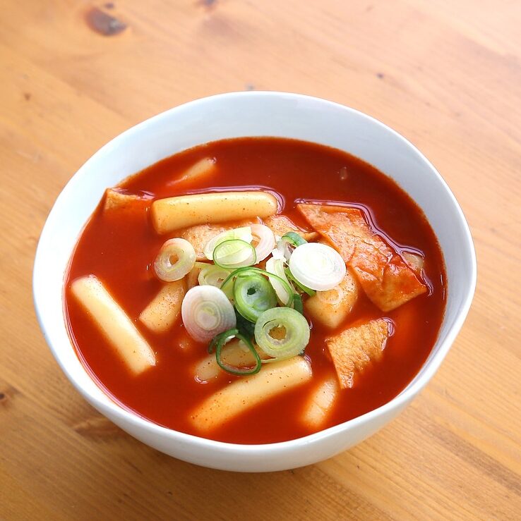 tteokbokki, food, korean food